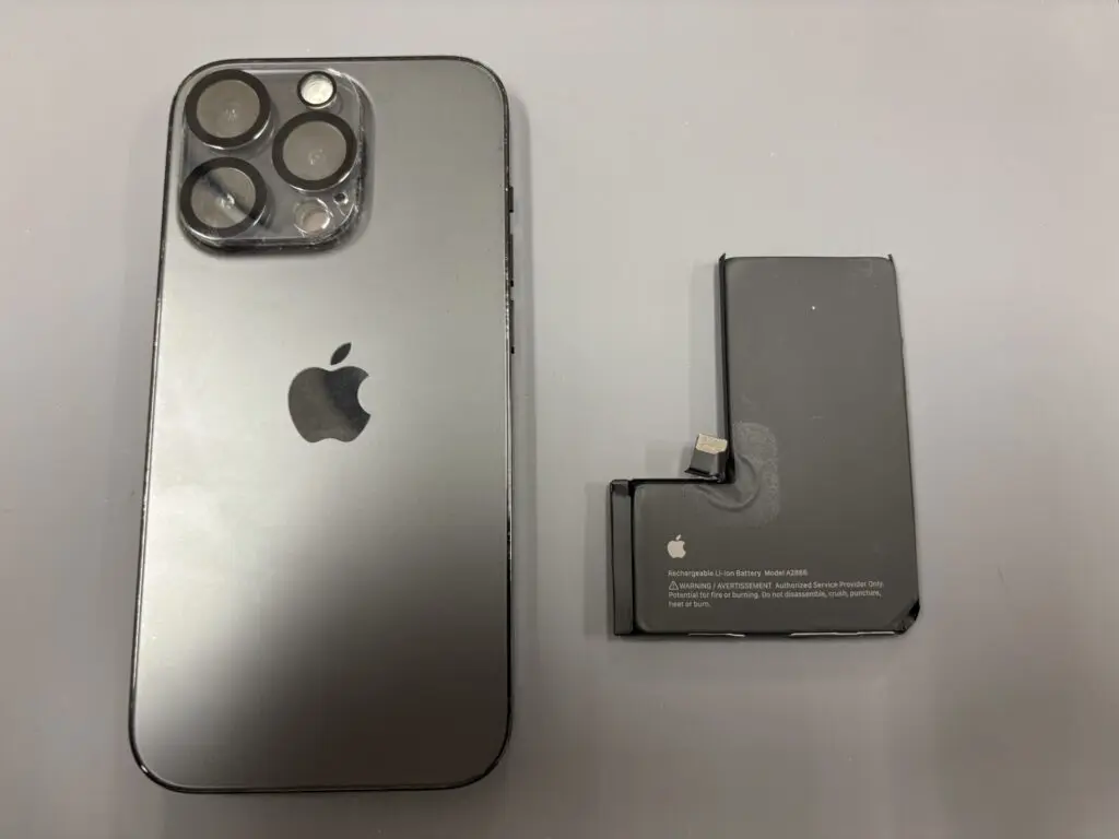 iPhoneSE2の電池膨張｜かほく市で当日修理できるリバースリペアイオン