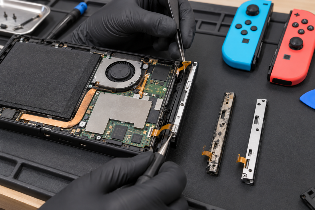 現在の画像に代替テキストがありません。ファイル名: Nintendo-Switch-本体レール交換.png