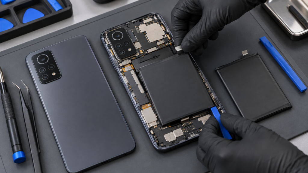 現在の画像に代替テキストがありません。ファイル名: Redmi-Note-11-バッテリー交換.png
